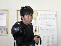 戦い終わって写真