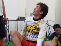 戦い終わって写真