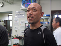 戦い終わって写真
