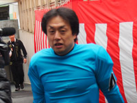 戦い終わって写真