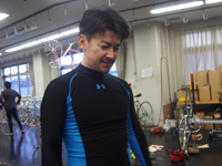 戦い終わって写真