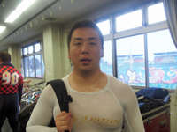 戦い終わって写真