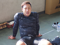 戦い終わって写真