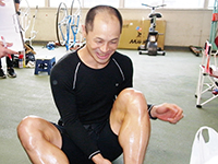 戦い終わって写真