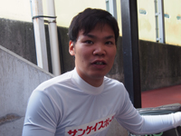 戦い終わって写真