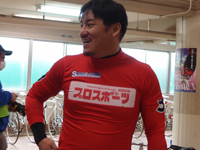 戦い終わって写真