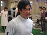 戦い終わって写真