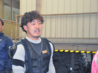 戦い終わって写真