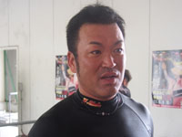 戦い終わって写真