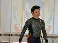 戦い終わって写真