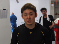 戦い終わって写真