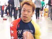 戦い終わって写真