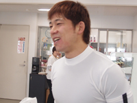 戦い終わって写真