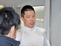 戦い終わって写真