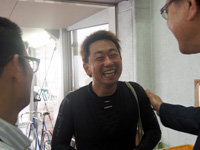 戦い終わって写真