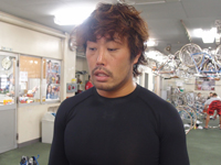 戦い終わって写真