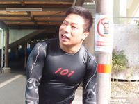 戦い終わって写真