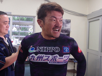 戦い終わって写真