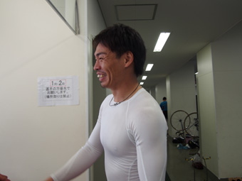 戦い終わって写真