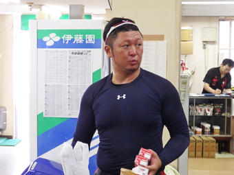 戦い終わって写真