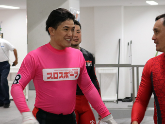 戦い終わって写真