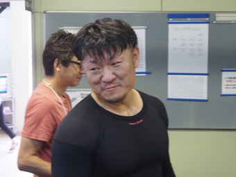 戦い終わって写真