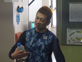 戦い終わって写真