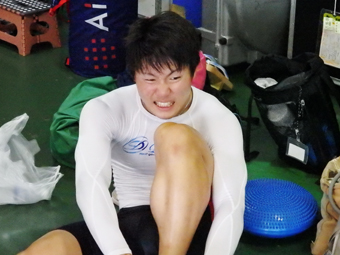 戦い終わって写真