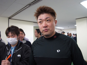 戦い終わって写真