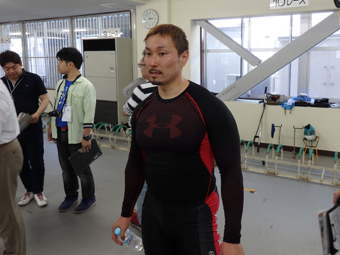 戦い終わって写真