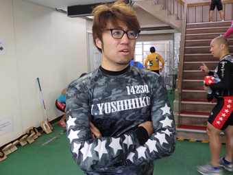 戦い終わって写真