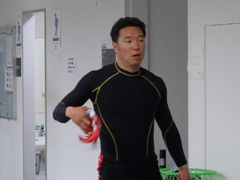 戦い終わって写真