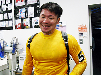 戦い終わって写真