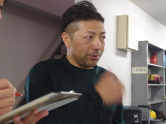 戦い終わって写真
