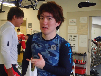 戦い終わって写真