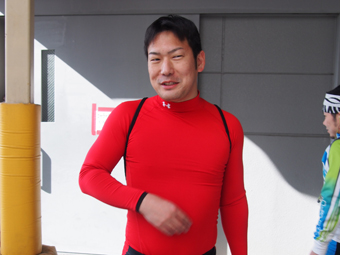 戦い終わって写真