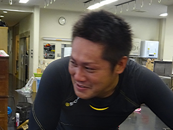 戦い終わって写真