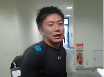 戦い終わって写真