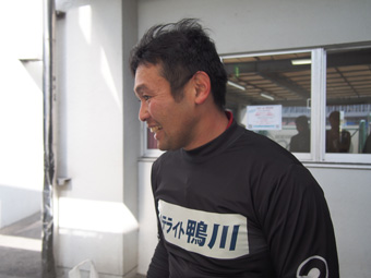 戦い終わって写真