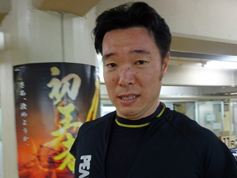 戦い終わって写真