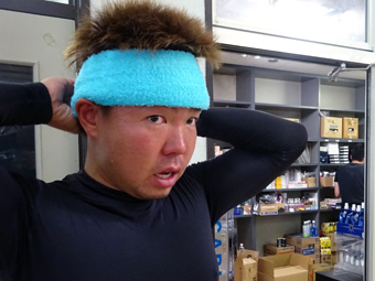 戦い終わって写真