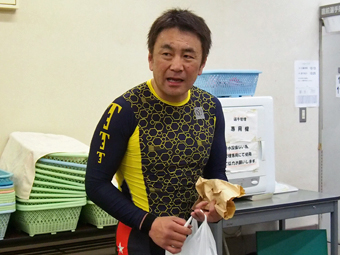 戦い終わって写真