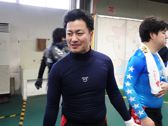 戦い終わって写真