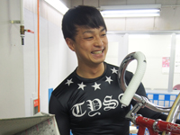 選手の写真です。