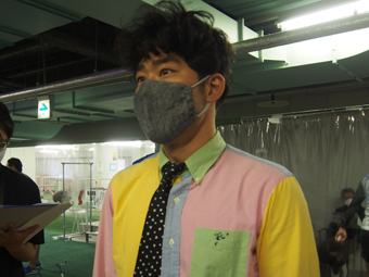 選手の写真です。