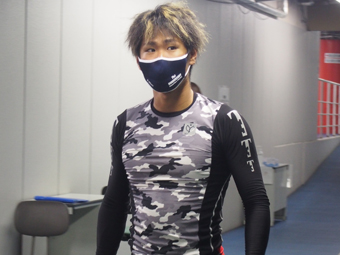 選手の写真です。