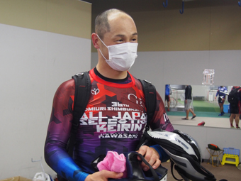 選手の写真です。