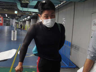 選手の写真です。