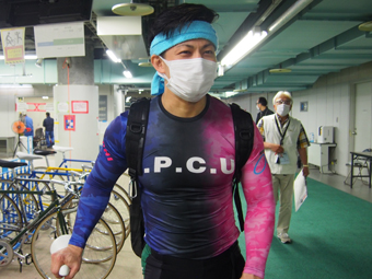 選手の写真です。