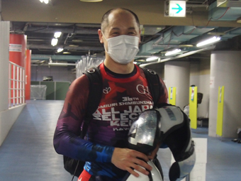 選手の写真です。